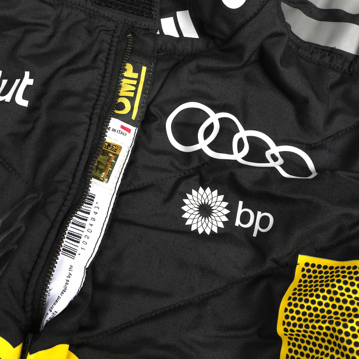The Austin Auction LOT 001 - Gabriel Bortoletto 2026 Signed Grand Prix Used Race Suit- Monaco GP