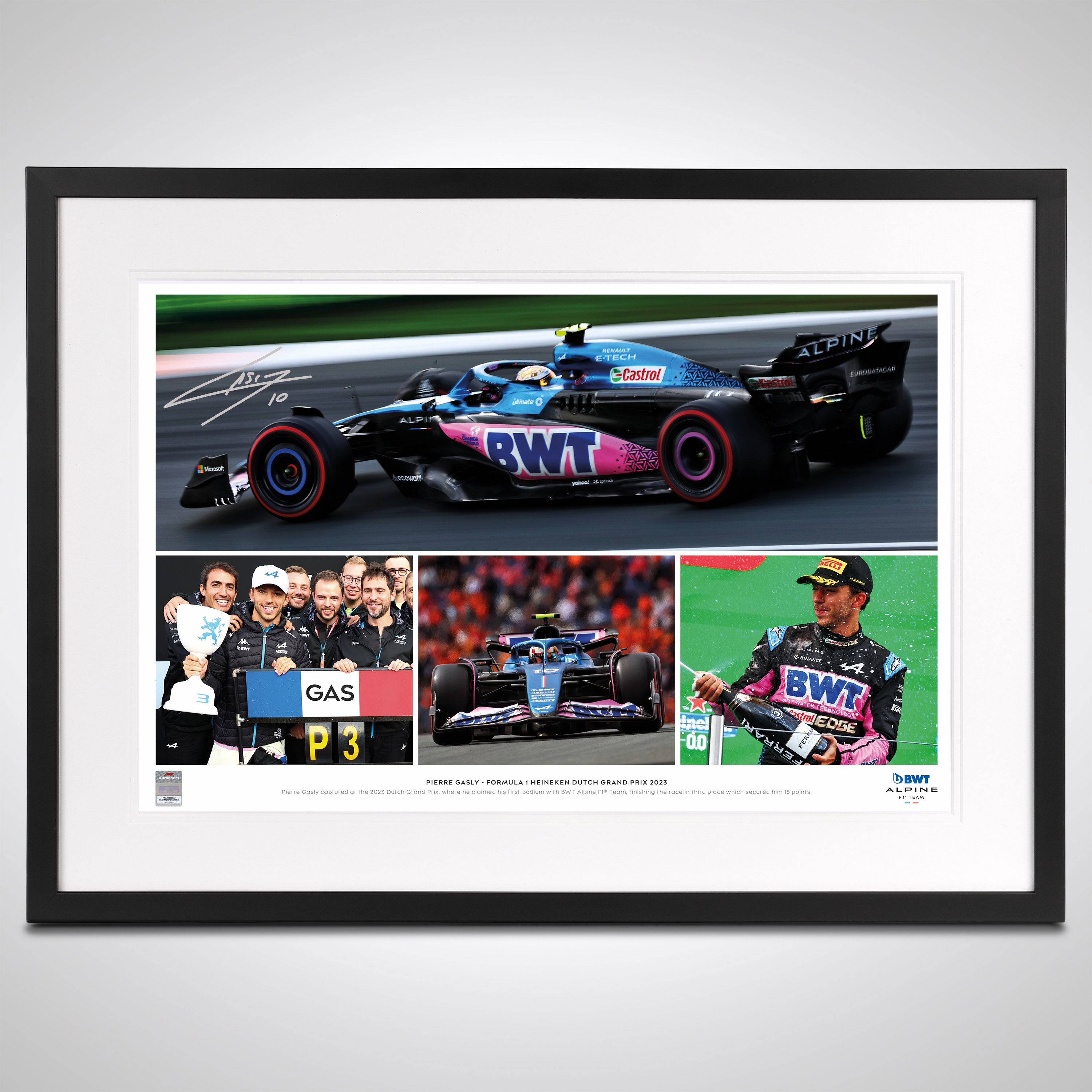 Official F1® Signed Memorabilia | Formula 1® Memorabilia Signed 