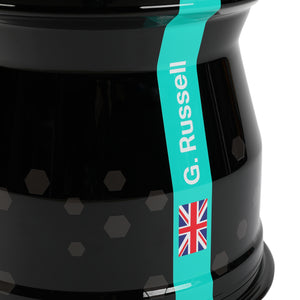 Authentic Formula One® George Russell Mercedes rear wheel rim table