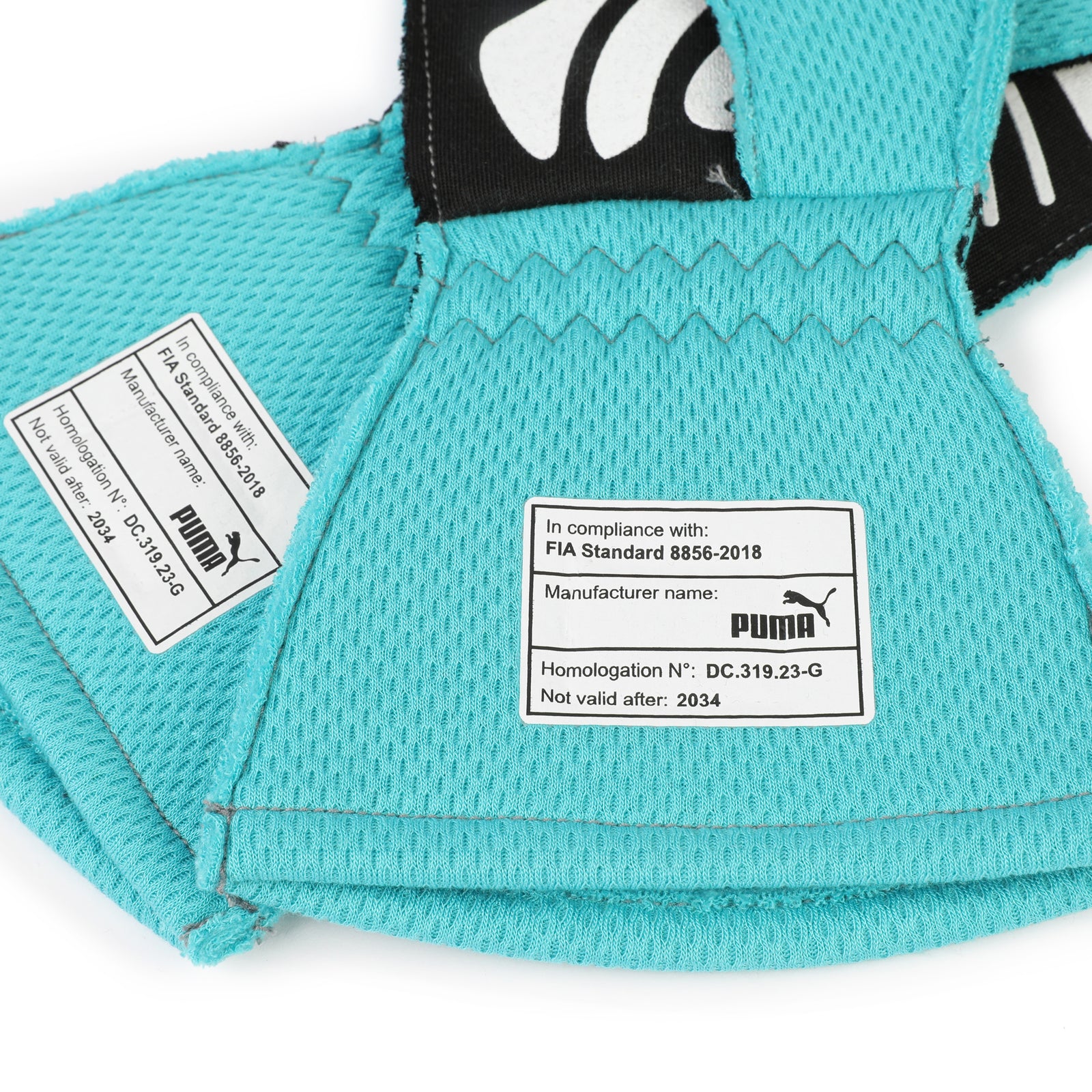 Season Launch LOT 407 - George Russell 2024 Mercedes Gloves - Charity Listing