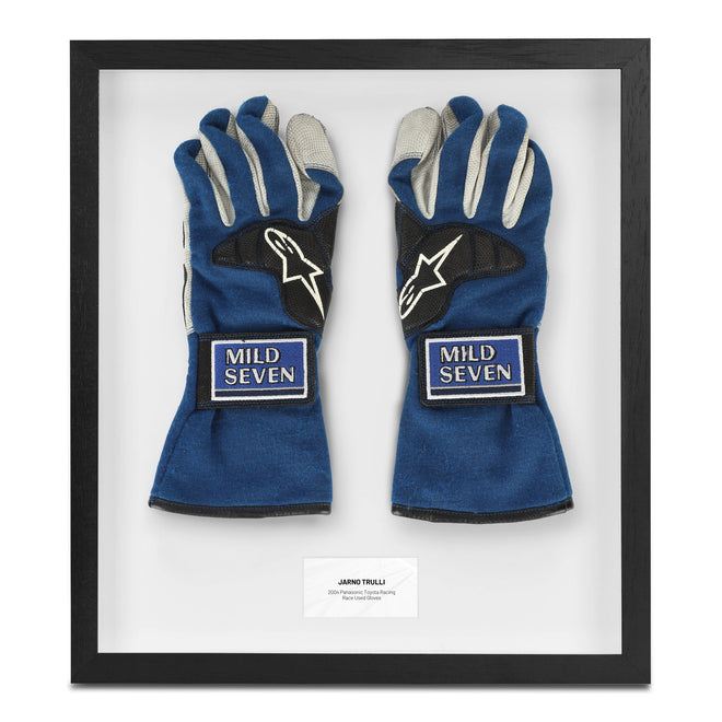 The Austin Auction LOT 047 - Jarno Trulli 2004 Toyota Race Used Gloves