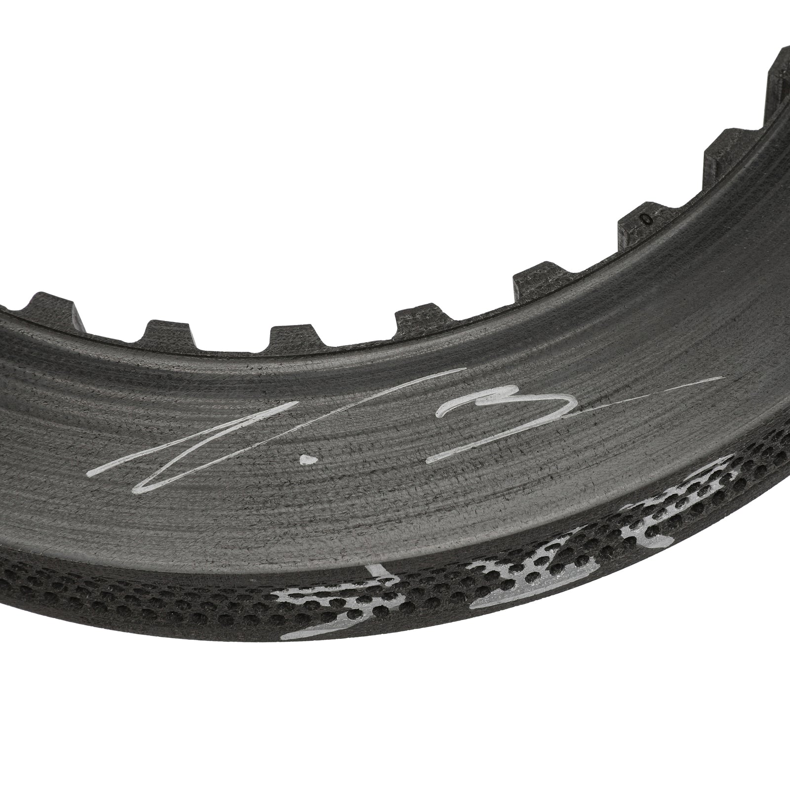 LOT 604 - Guanyu Zhou and Valtteri Bottas Dual Signed Brake Disc - Make A Wish