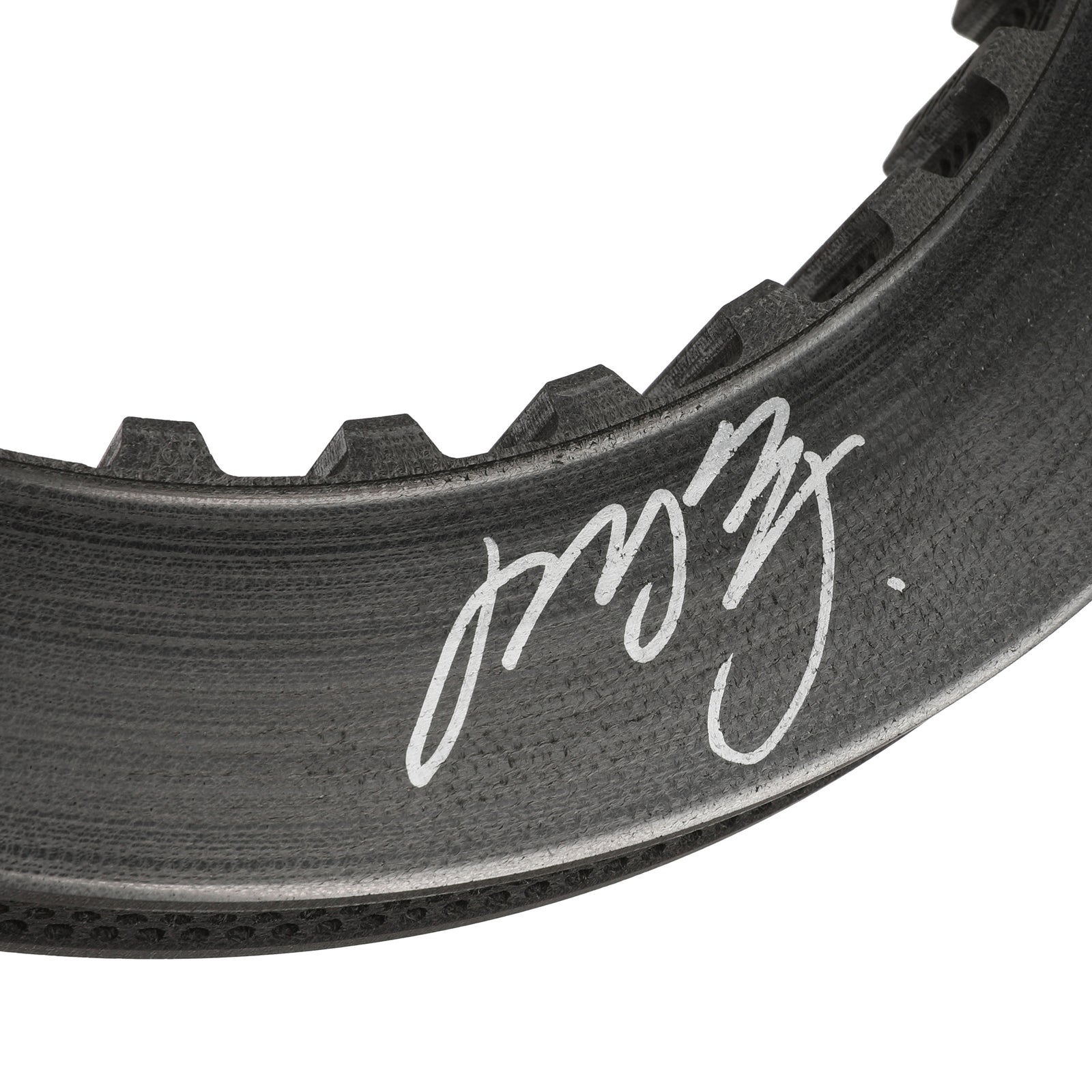LOT 604 - Guanyu Zhou and Valtteri Bottas Dual Signed Brake Disc - Make A Wish