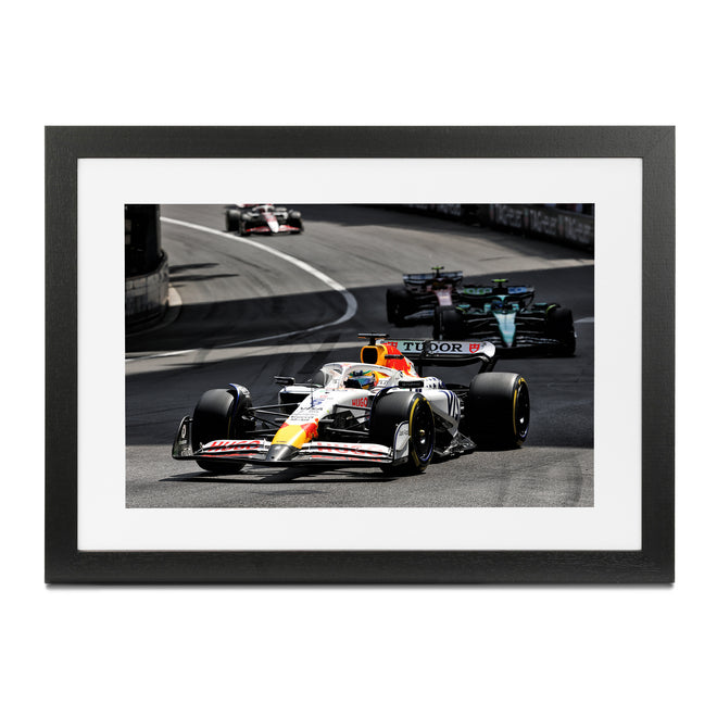 Isack Hadjar 2025 VCARB Framed Print - Monaco GP