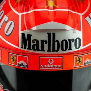 Michael Schumacher Signed 2004 Scuderia Ferrari Replica Helmet - With HANS