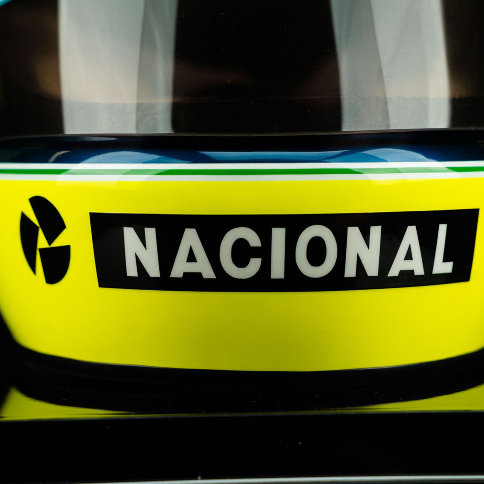 Ayrton Senna 1985 Official Bell Replica Helmet