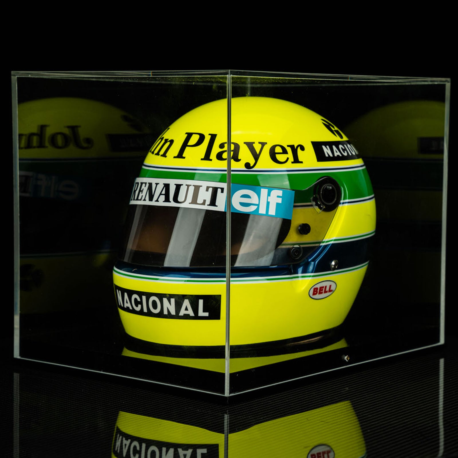Ayrton Senna 1985 Official Bell Replica Helmet