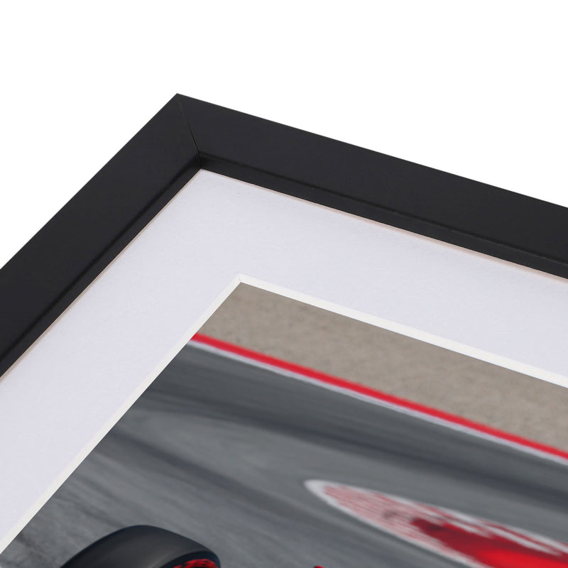 Lewis Hamilton 2026 Scuderia Ferrari Framed Print - Barcelona GP