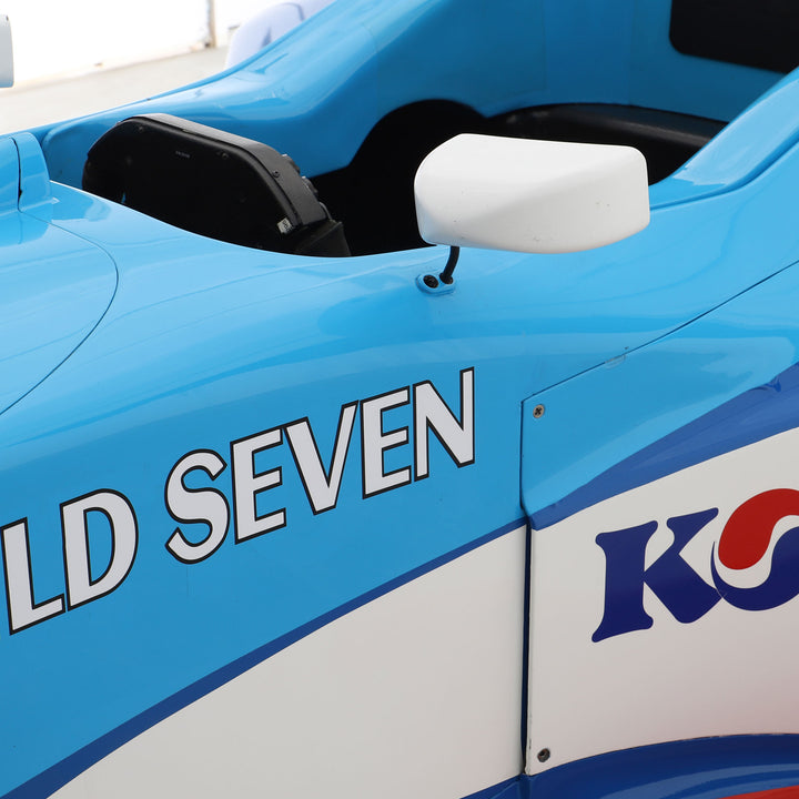 1998 Benetton B198 Official Running Race Car