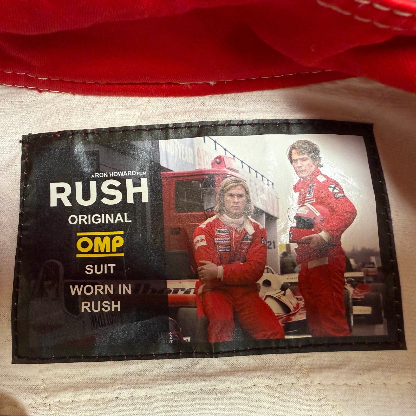 Jochen Mass Rush Movie Racing Suit