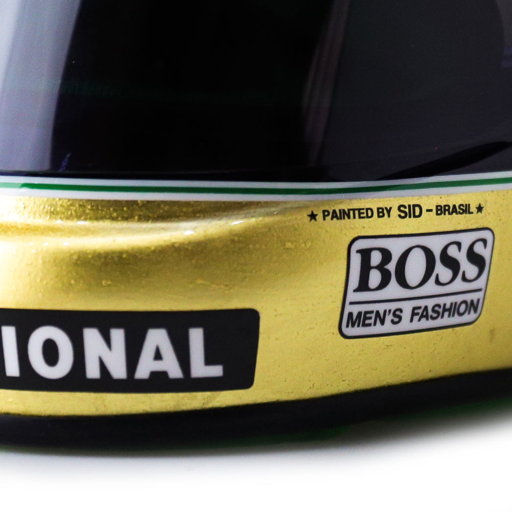 Officially Licensed Ayrton Senna 30th Anniversary Commemorative 1:2 Scale Helmet