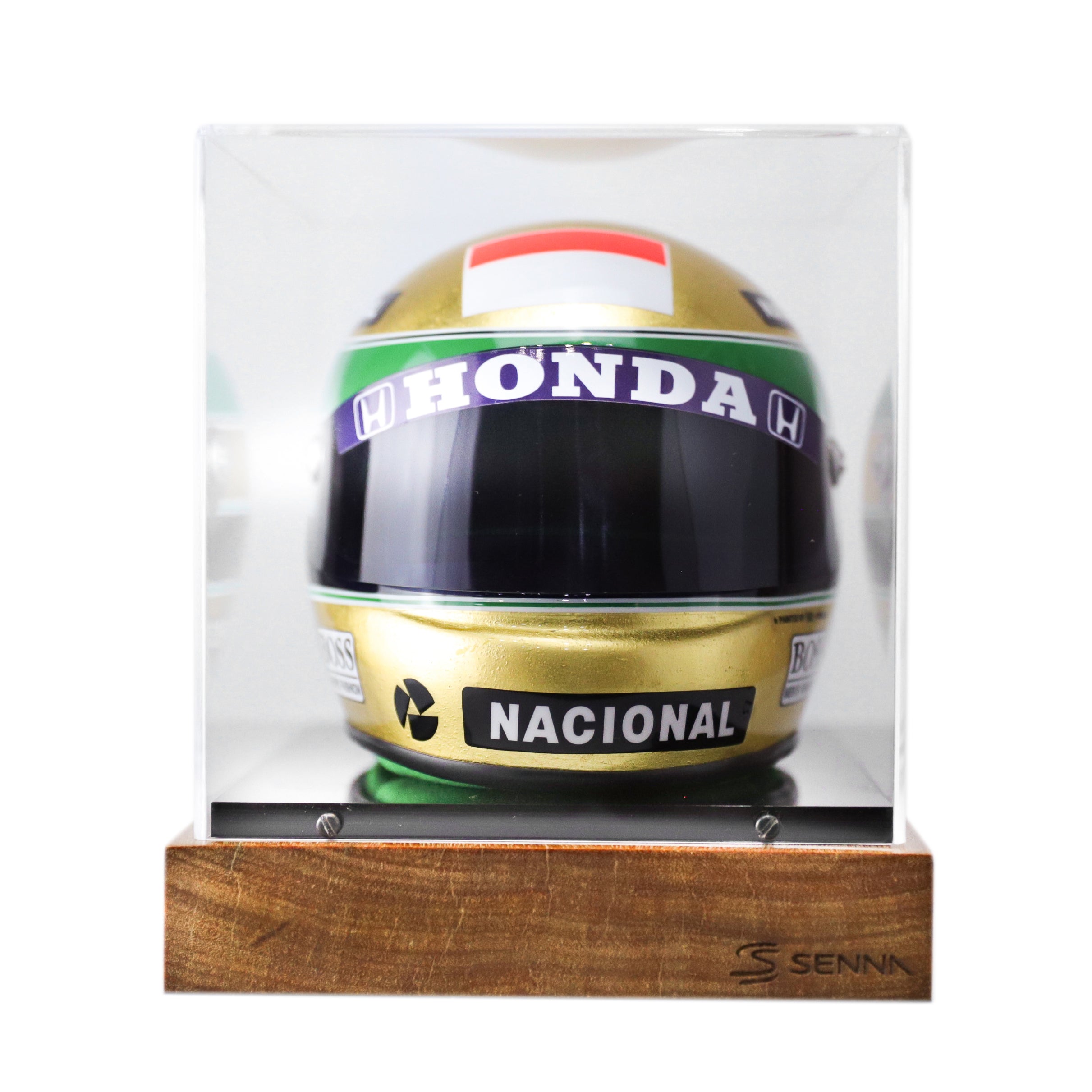 Officially Licensed Ayrton Senna 30th Anniversary Commemorative 1:2 Scale Helmet