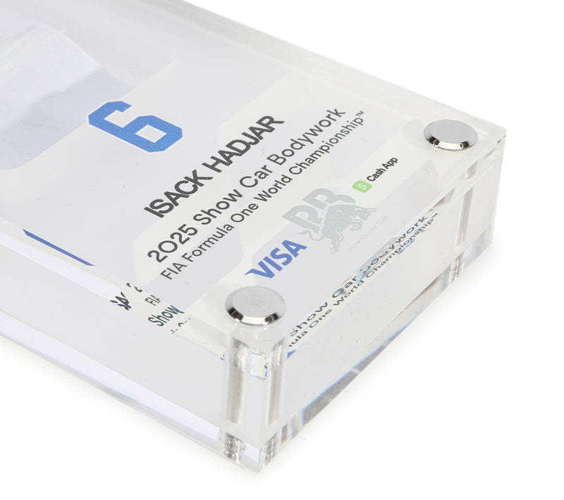 Isack Hadjar 2025 Visa Cash App Racing Bulls Replica Bodywork in Acrylic