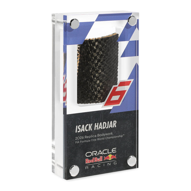 Formula 1 acrylic display replica bodywork Isack Hadjar 2026 motorsport memorabilia