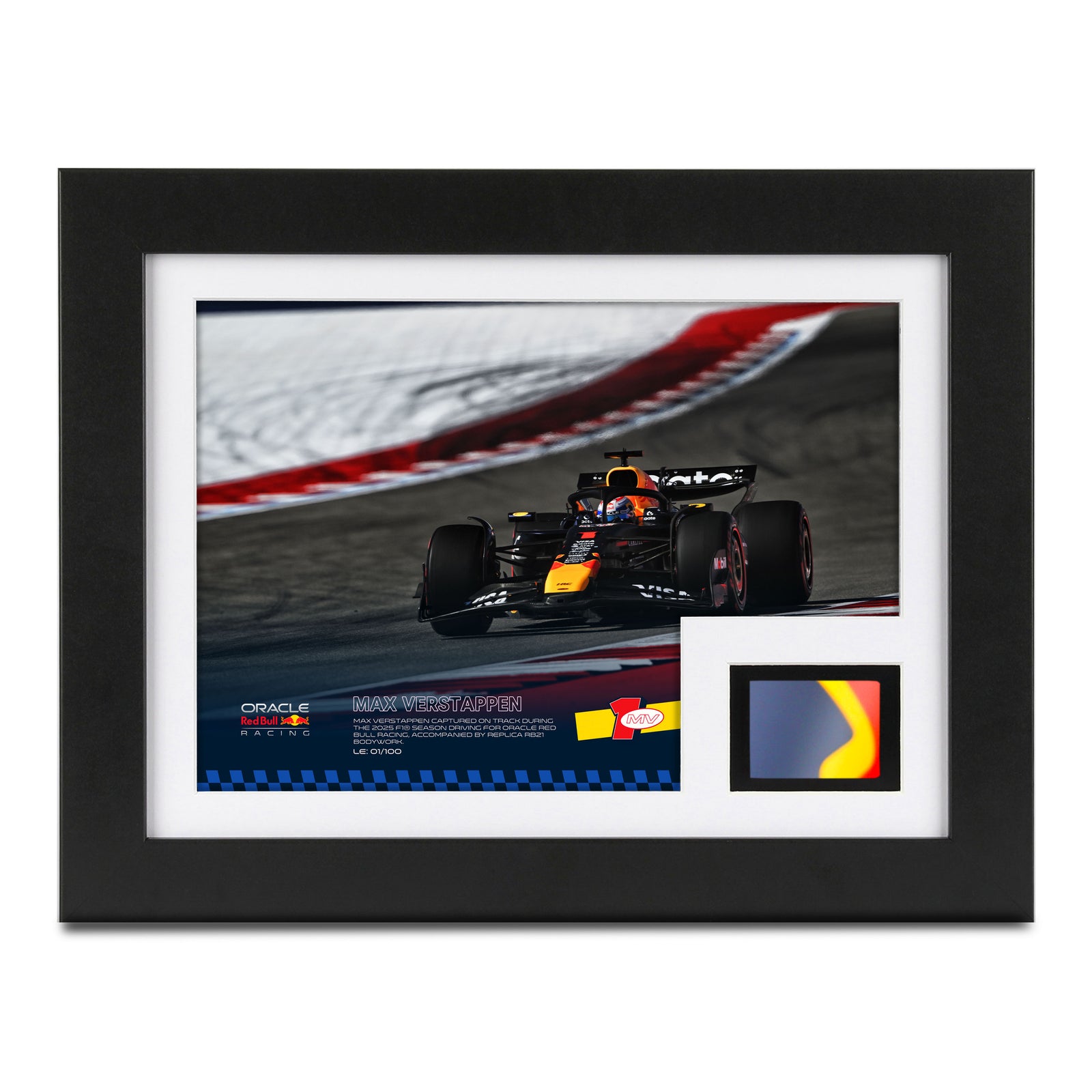 Max Verstappen Replica 2025 Red Bull Racing Bodywork & Photo