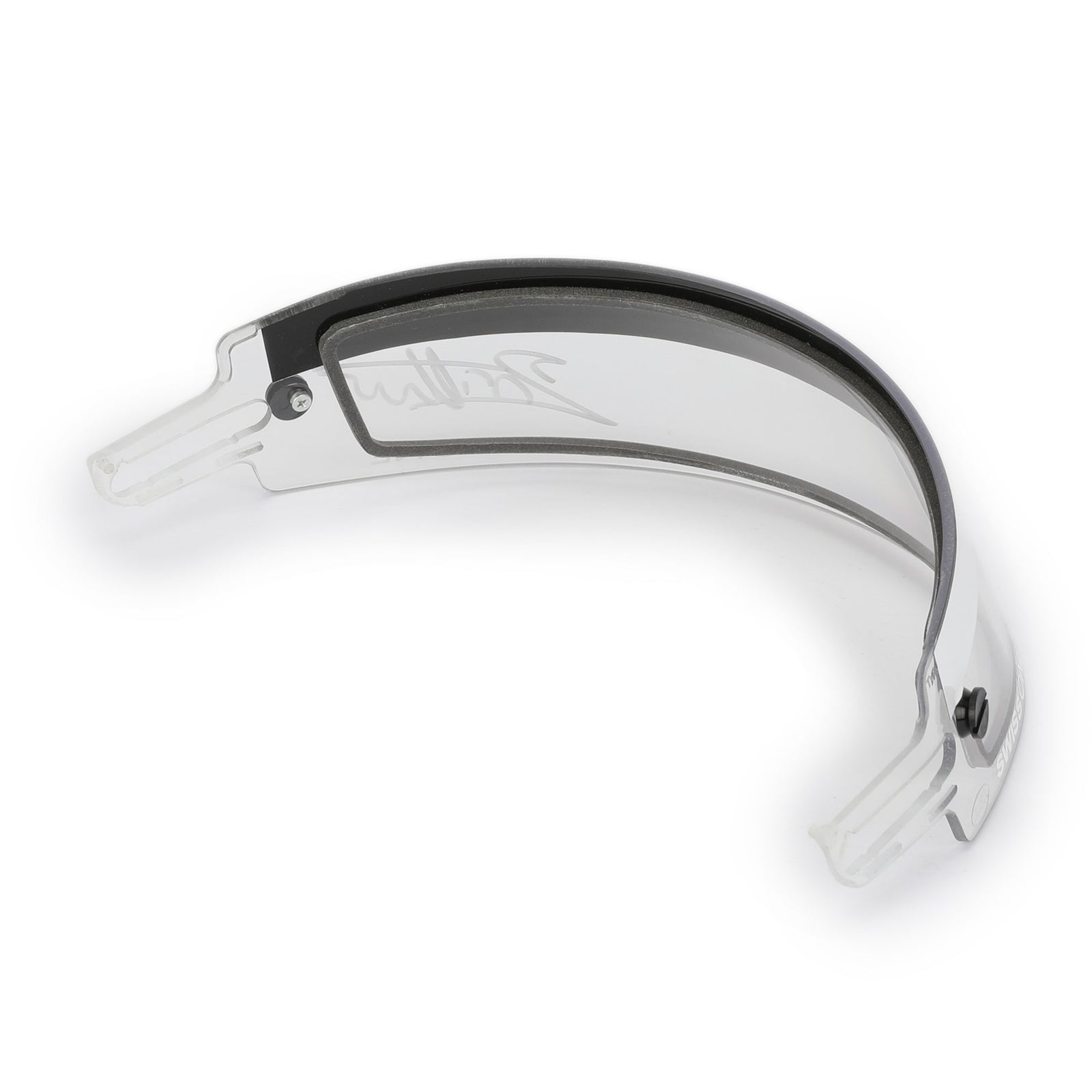 LOT 747 - Jacques Villeneuve Signed 2004 Renault F1 Team Race Used Helmet Visor