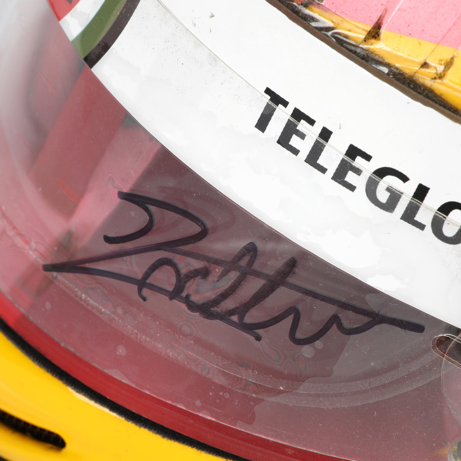 Season Launch LOT 405 - Jacques Villeneuve 2001 Signed BAR Helmet - German GP