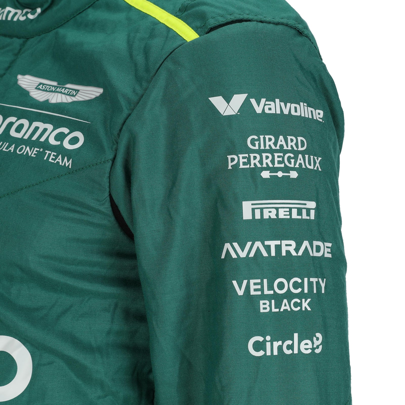 Jak Crawford 2024 Season Used Aston Martin Aramco Formula One Team Suit