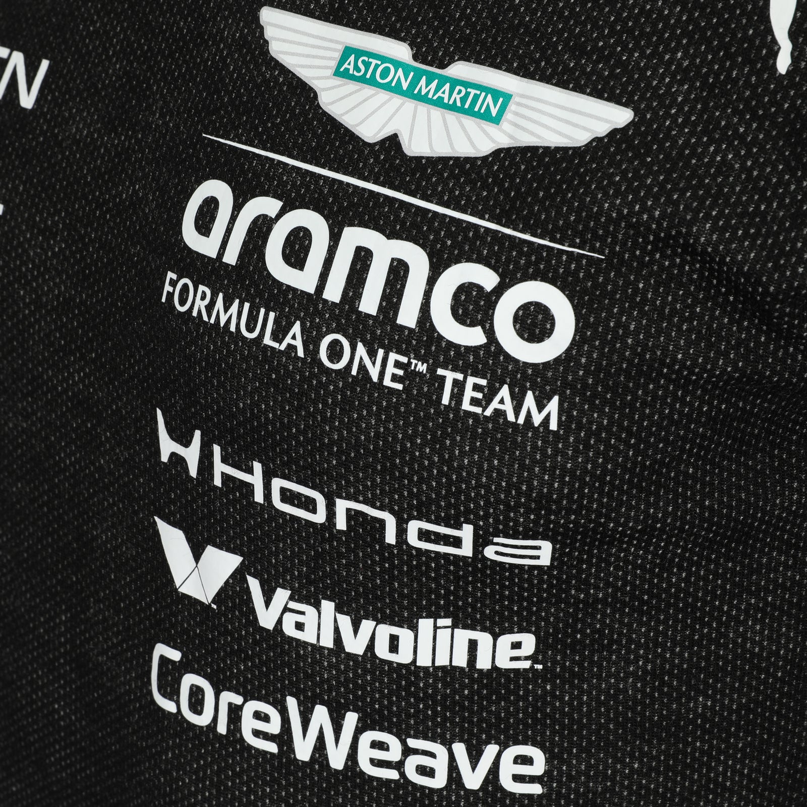 Auction LOT 023 - Jak Crawford 2026 Aston Martin Aramco F1 Team Un-Signed Un-Used Nomex - Black