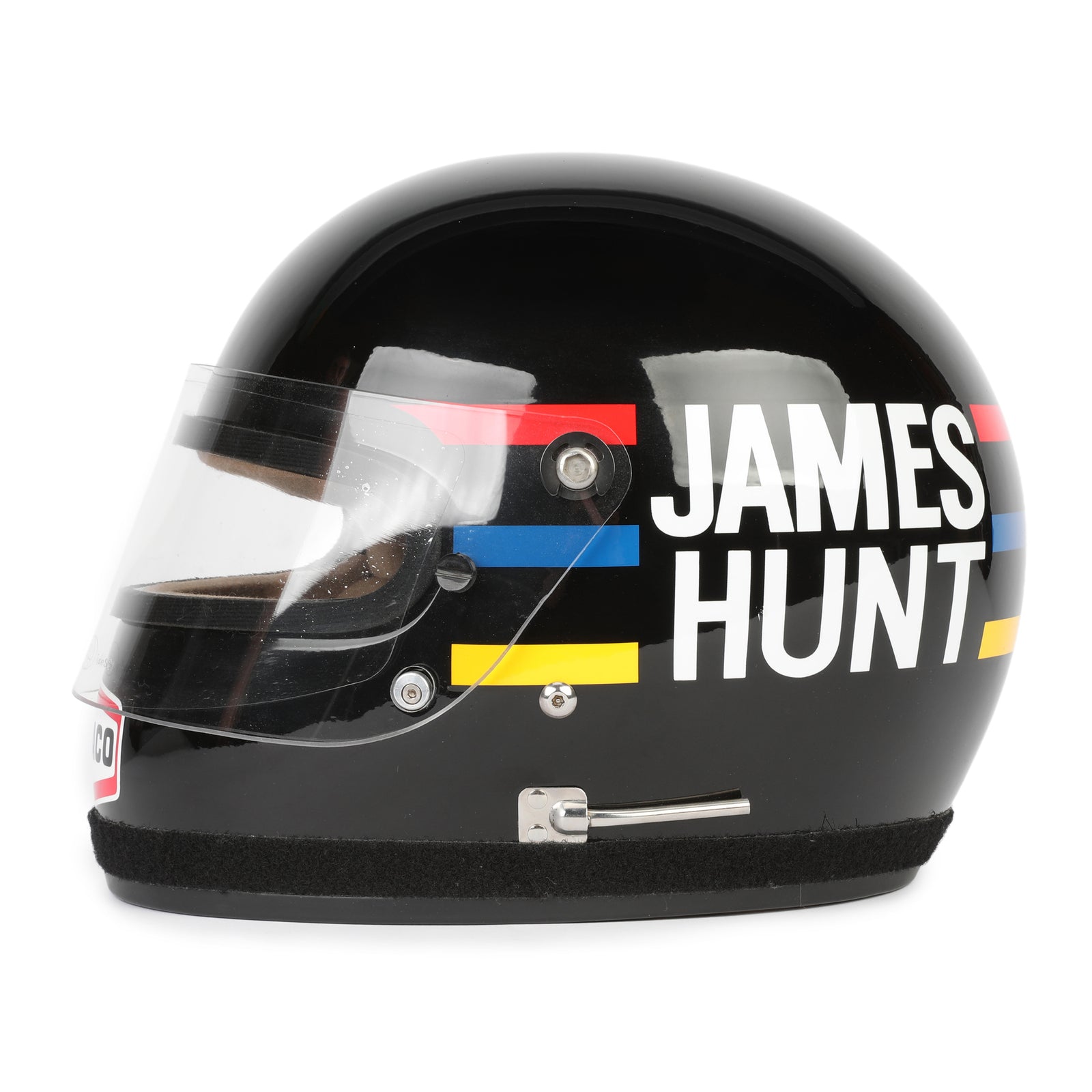 Season Launch LOT 045 - James Hunt 1976 McLaren Helmet - Replica
