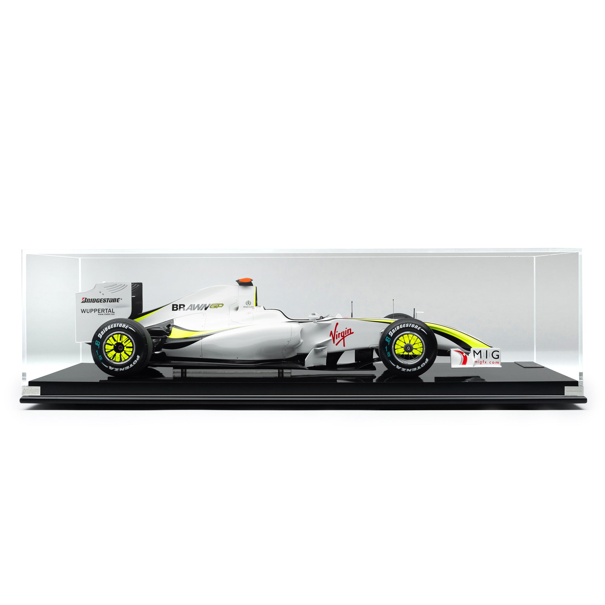 Jenson Button 2009 Brawn GP BGP 001 1:8 Scale Model – Monte Carlo