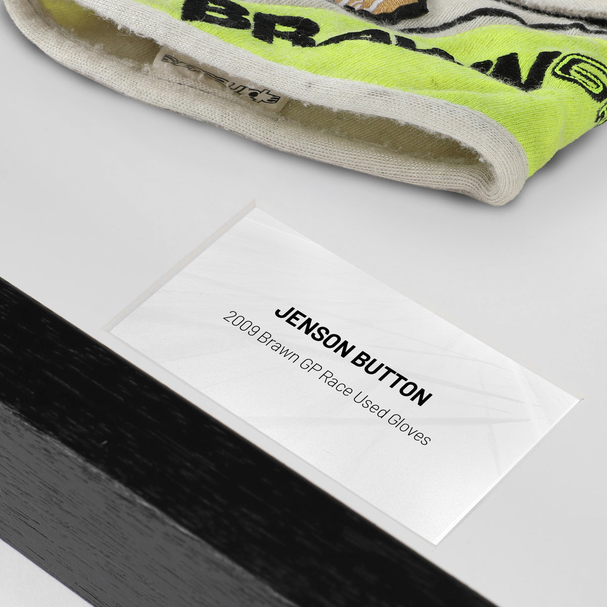 The Austin Auction LOT 048 - Jenson Button 2009 Brawn GP Race Used Gloves