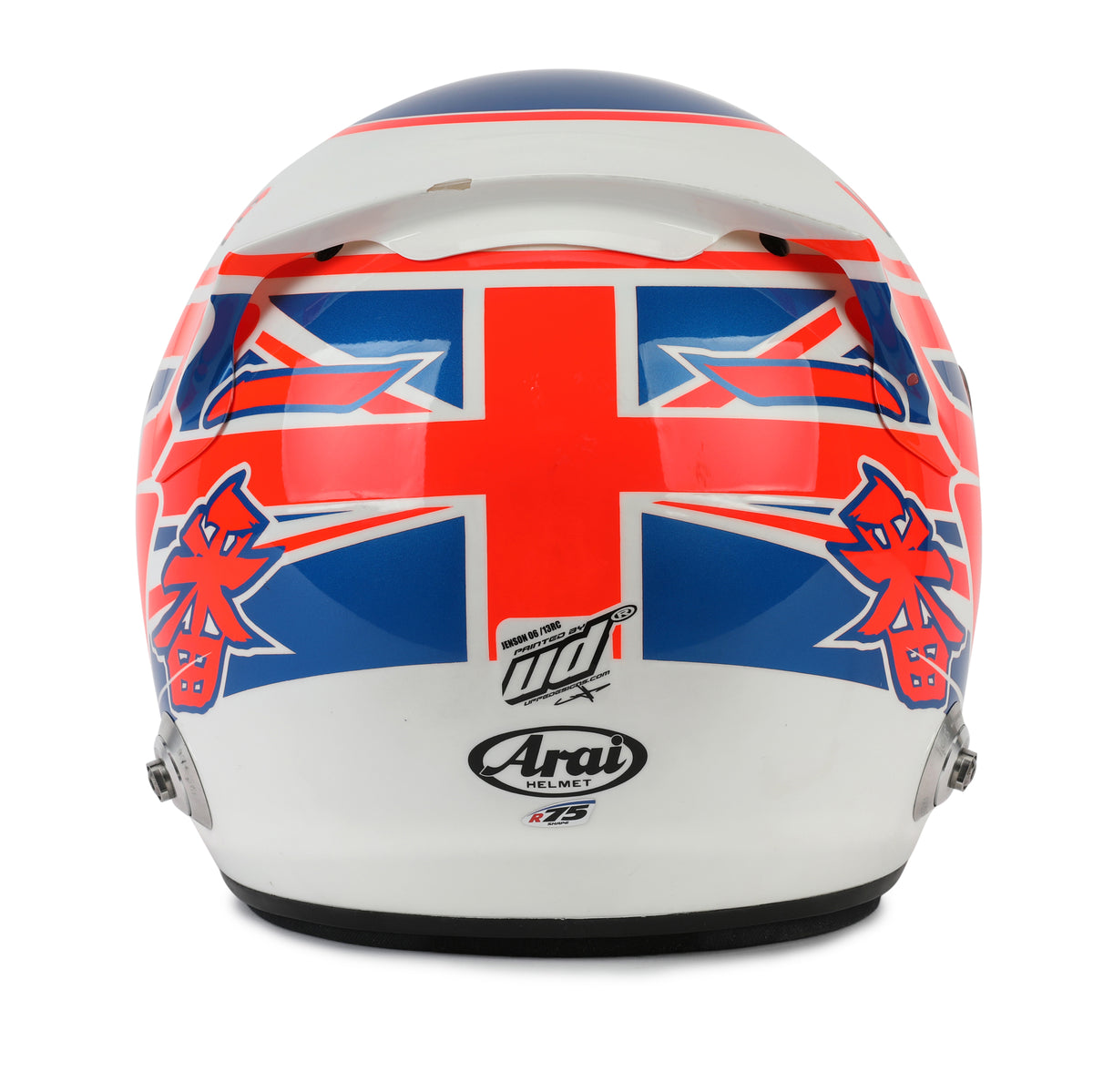 The Austin Auction LOT 031 - Jenson Button 2013 Race Used Helmet
