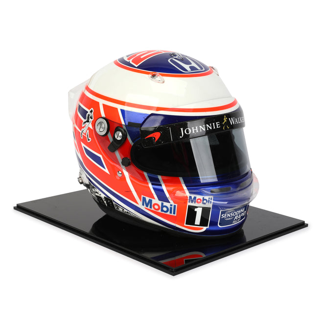 Miami Auction LOT 040 - Jenson Button 2016 McLaren Helmet - Mexico GP