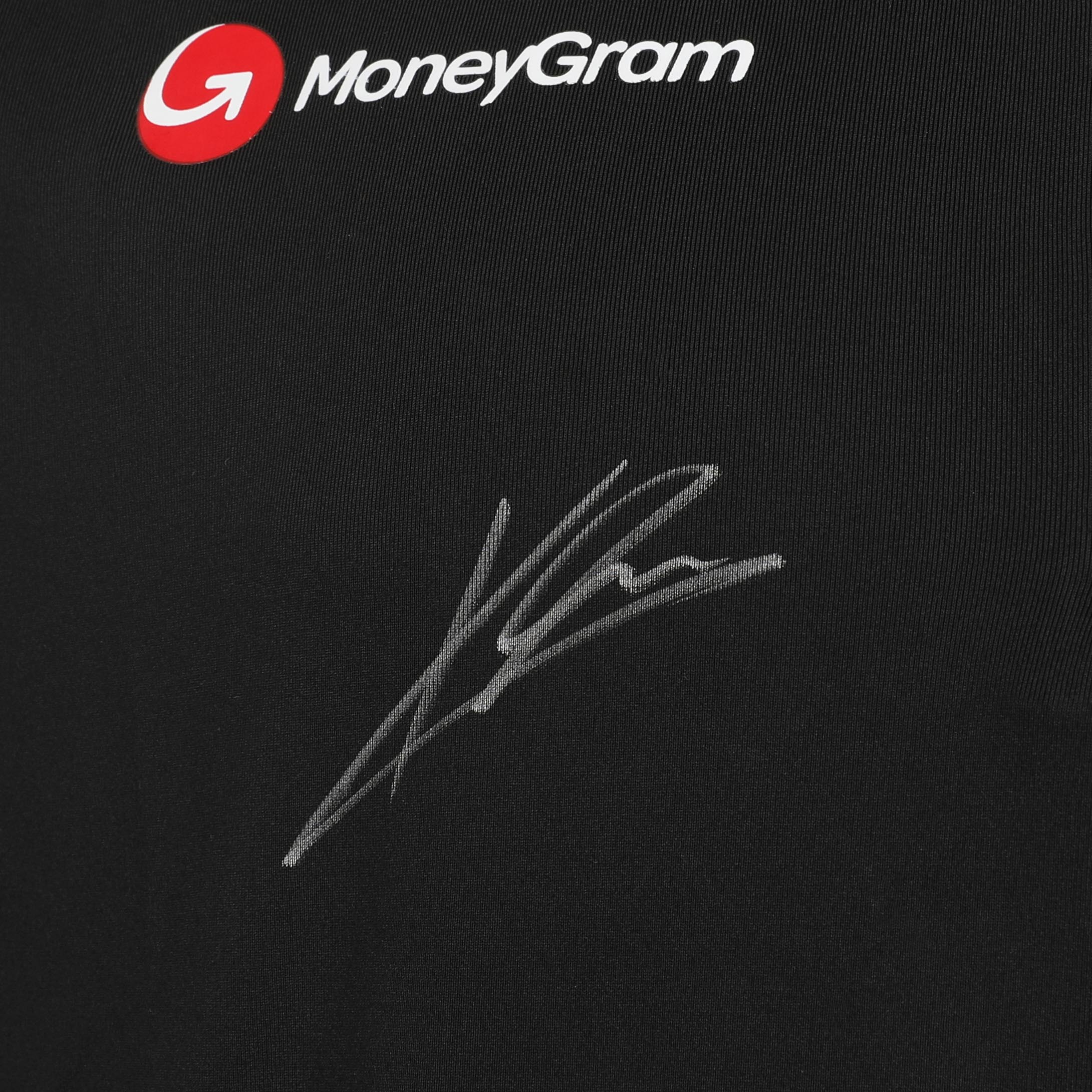 Kevin Magnussen 2024 Signed MoneyGram Haas F1 Team Polo Shirt