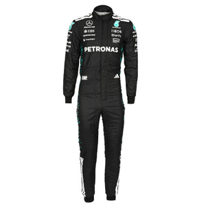 Kimi Antonelli 2025 Mercedes-AMG Petronas replica race suit, Formula 1-inspired collector display and premium motorsport memorabilia