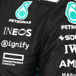 Kimi Antonelli 2025 Mercedes-AMG Petronas Formula 1-inspired replica race suit, premium collector display for enthusiasts