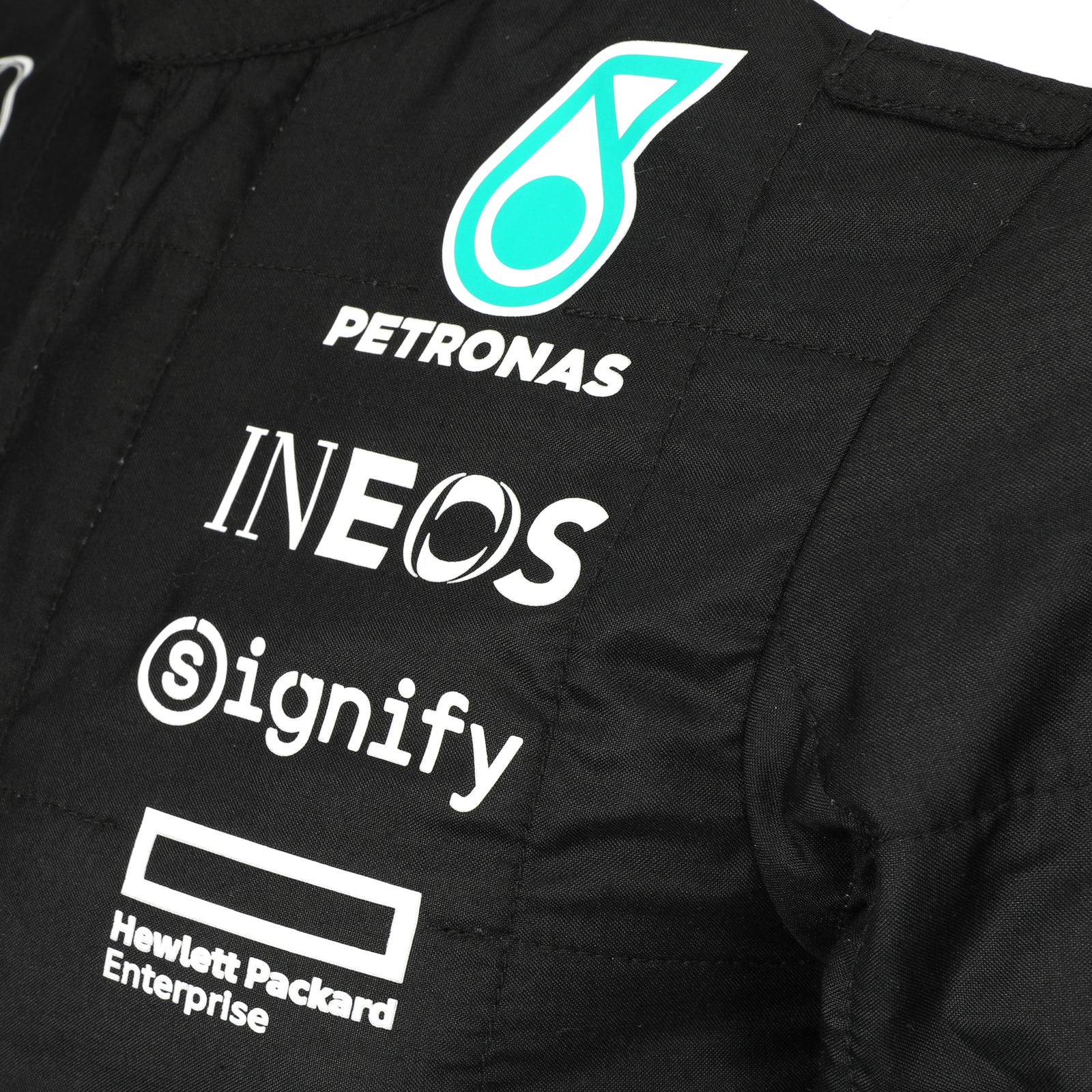 Kimi Antonelli Mercedes-AMG Petronas 2025 replica race suit, premium Formula 1-inspired display for dedicated collectors