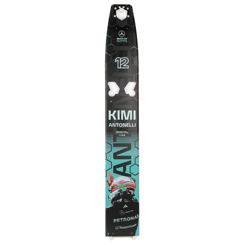 Limited Edition Kimi Antonelli 2025 Mercedes-AMG Petronas Front Skid Plank Wall Art
