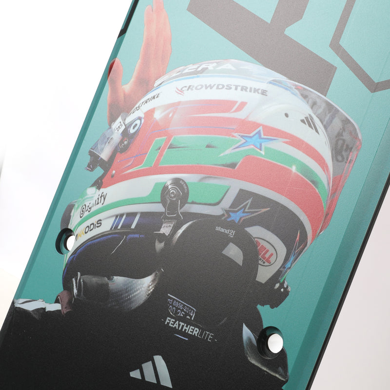 Limited Edition Kimi Antonelli 2025 Mercedes-AMG Petronas Front Skid Plank Wall Art