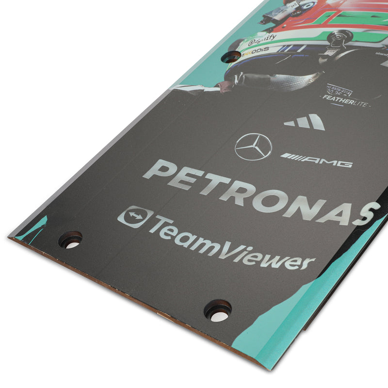 Limited Edition Kimi Antonelli 2025 Mercedes-AMG Petronas Front Skid Plank Wall Art