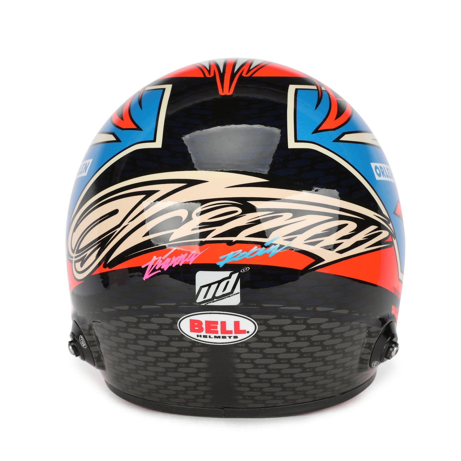 LOT 605 - Kimi Raikkonen 2021 1:2 Signed Mini Helmet