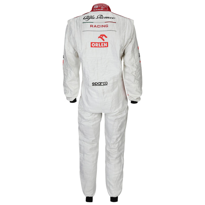 The Austin Auction LOT 008 - Kimi Raikkonen Signed Alfa Romeo 2020 Suit