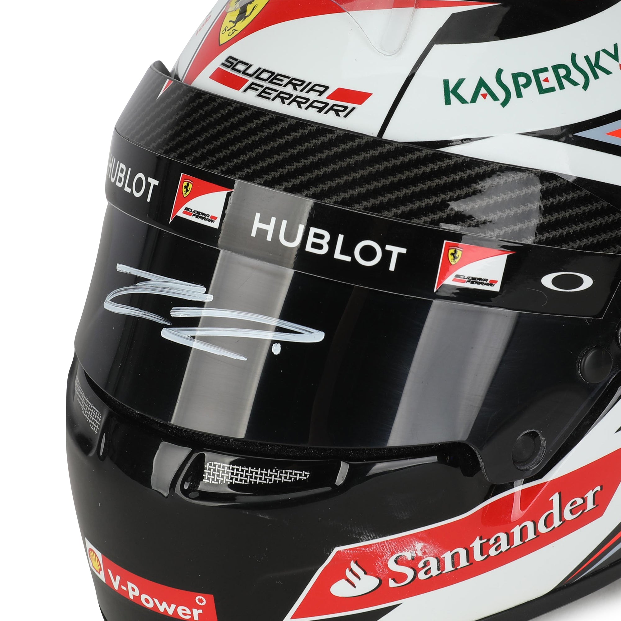 Kimi Raikkonen Ferrari 2015 Signed 1:2 Scale Helmet