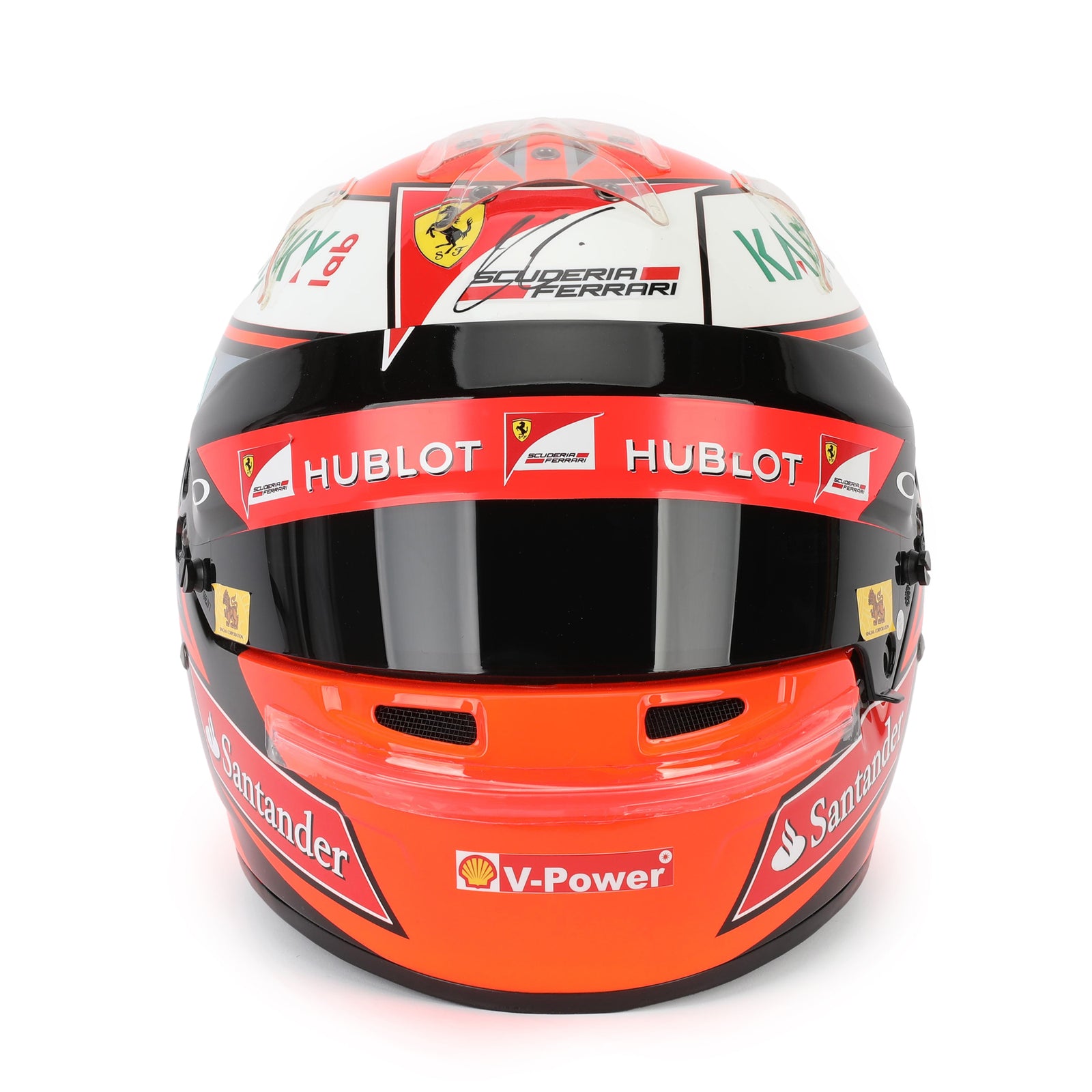 LOT 637 - Kimi Räikkönen 2016 Signed Replica Helmet