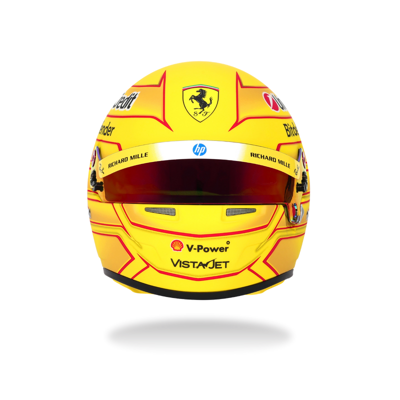 Lewis Hamilton 2026 Season Ferrari 1:2 Scale Helmet