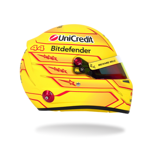 Lewis Hamilton 2026 Season Ferrari 1:2 scale helmet premium motorsport collectible for Formula 1 enthusiasts
