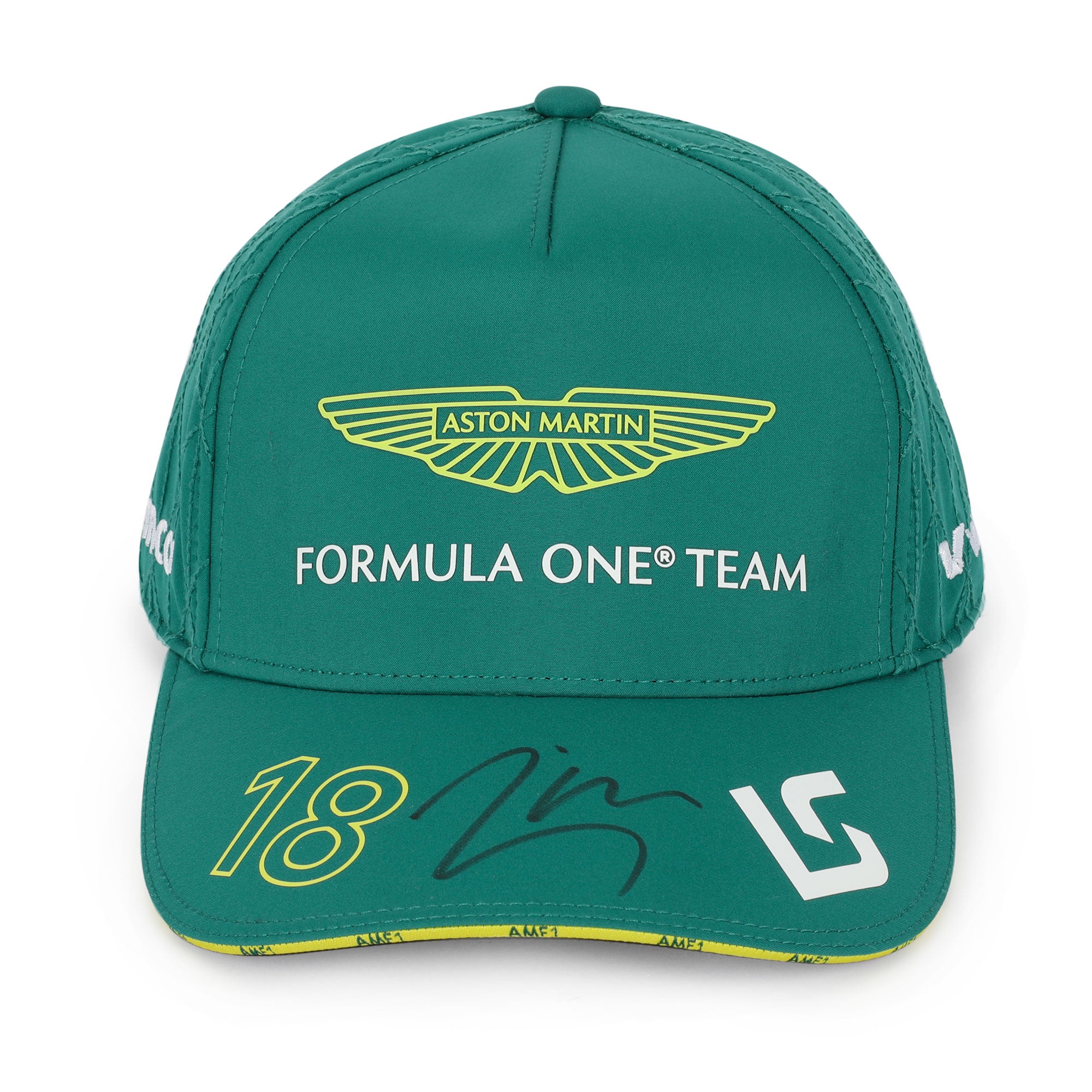 Lance Stroll 2024 Signed Aston Martin Cap