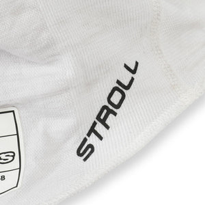Close-up of Lance Stroll 2022 GP Used Aston Martin Balaclava Formula 1 memorabilia detail