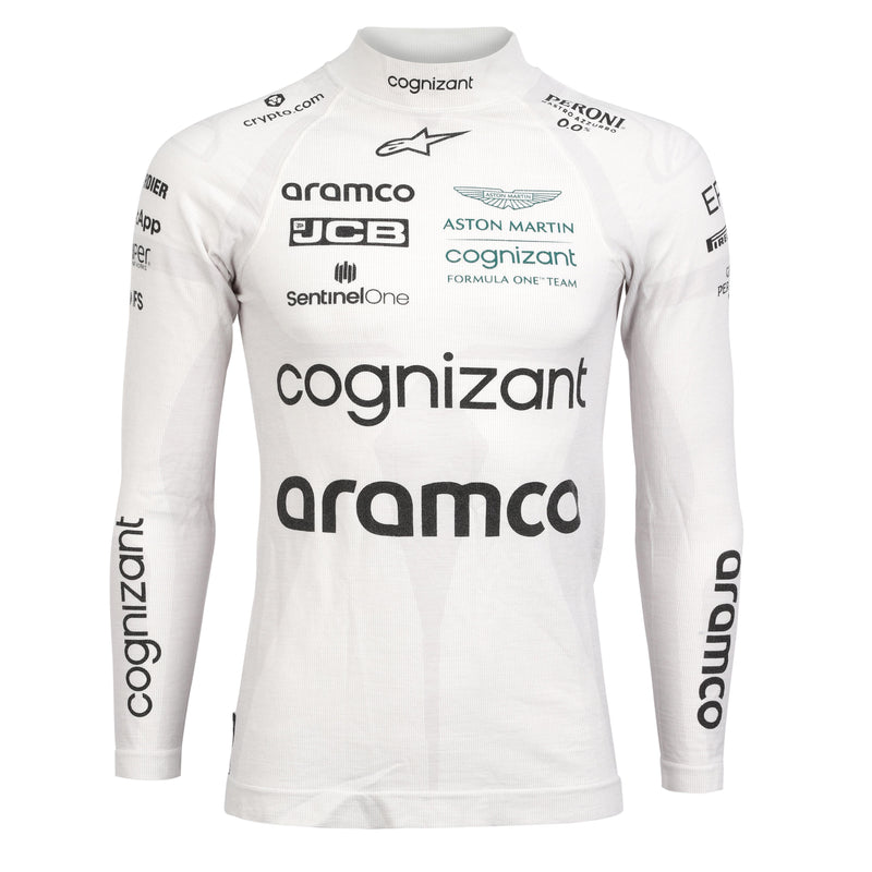Lance Stroll 2022 Aston Martin Aramco Formula One Team Grand Prix Used Nomex