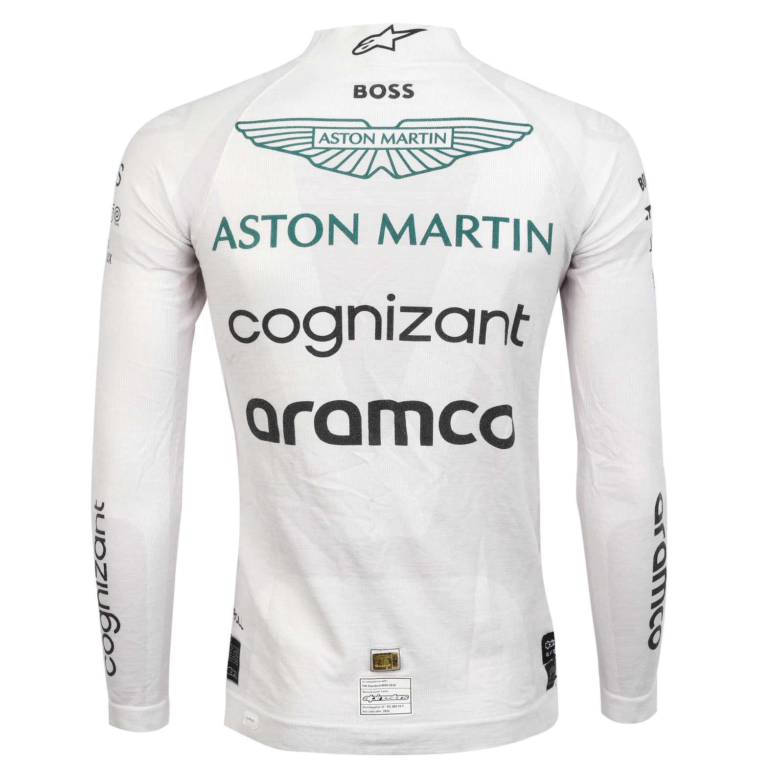 Lance Stroll 2022 Aston Martin Aramco Formula One Team Grand Prix Used Nomex