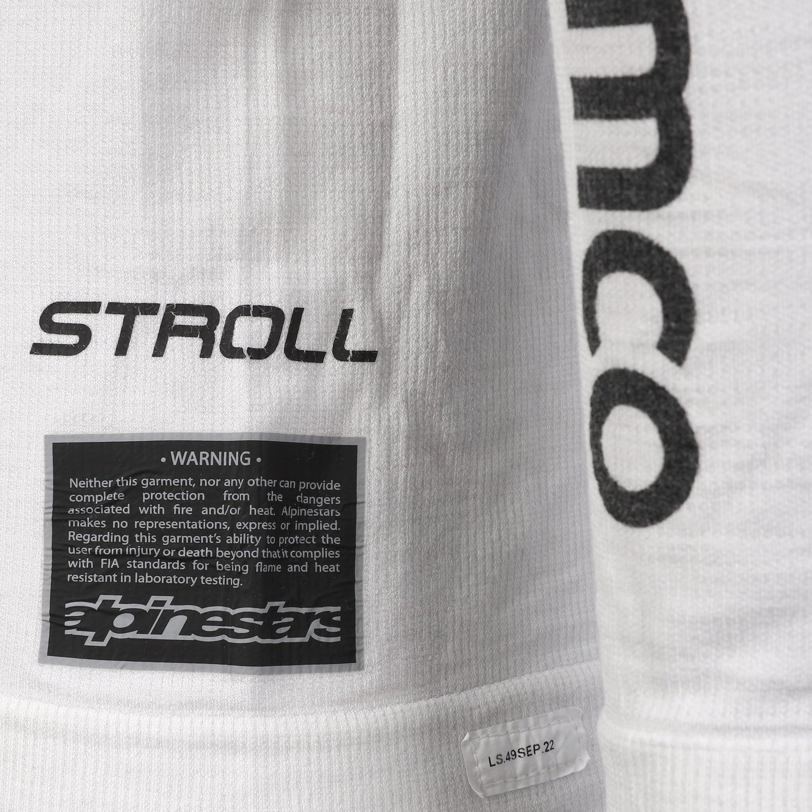 Lance Stroll 2022 Aston Martin Aramco Formula One Team Grand Prix Used Nomex