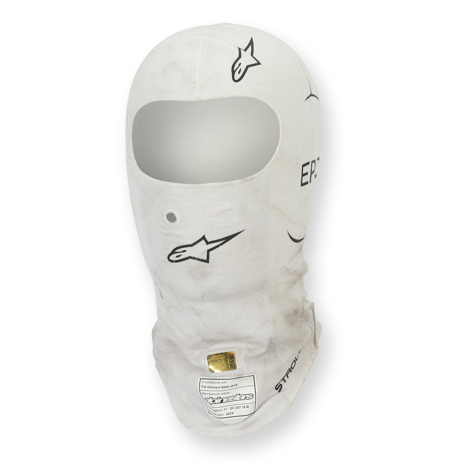 Lance Stroll 2023 Race-Spec Aston Martin Aramco Formula One Team Balaclava