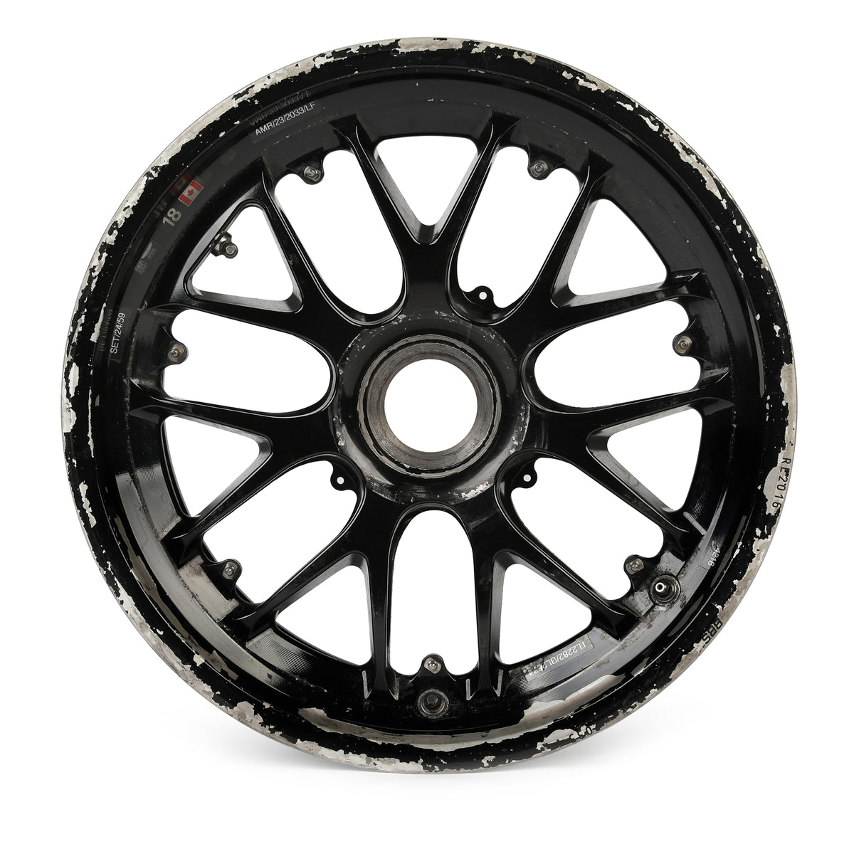 The Austin Auction LOT 068 - Aston Martin F1 Team - Lance Stroll 2023 Used Front Wheel Rim