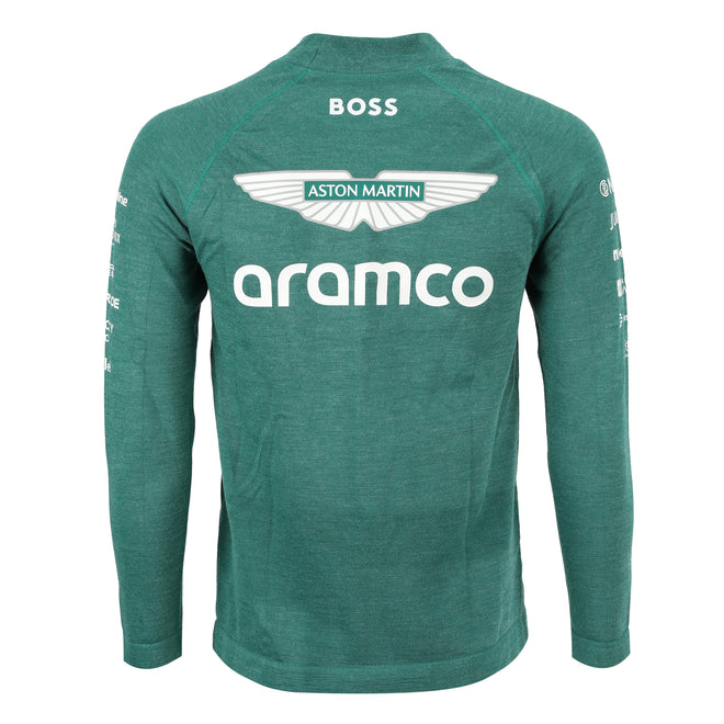 Aston Martin Aramco Formula One Team Lance Stroll 2024 un-used green Nomex collector display piece