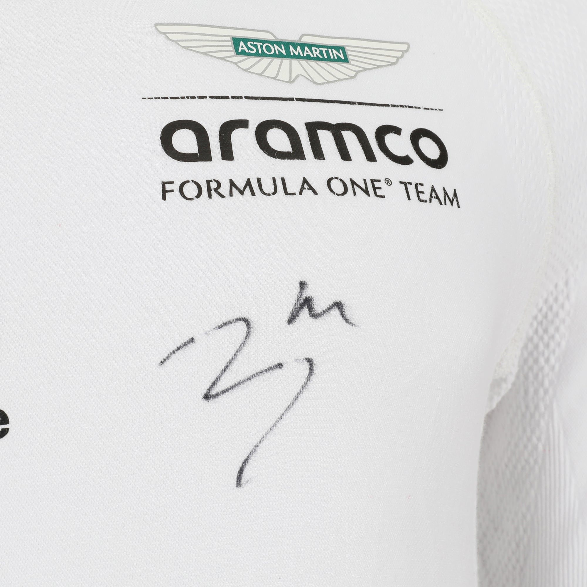 Lance Stroll Signed 2024 Aston Martin Aramco Formula One Team Used Nomex - Azerbaijan GP